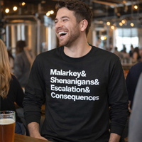 Load image into Gallery viewer, Malarkey Ampersand Unisex Longsleeve T-shirt