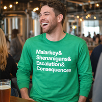 Load image into Gallery viewer, Malarkey Ampersand Unisex Longsleeve T-shirt
