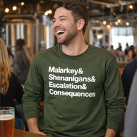 Load image into Gallery viewer, Malarkey Ampersand Unisex Longsleeve T-shirt