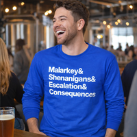 Load image into Gallery viewer, Malarkey Ampersand Unisex Longsleeve T-shirt