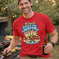 Load image into Gallery viewer, I can't walk on water Unisex T-Shirt