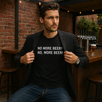 Load image into Gallery viewer, No More Beer? T-shirt
