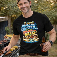 Load image into Gallery viewer, I can't walk on water Unisex T-Shirt
