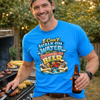 Load image into Gallery viewer, I can't walk on water Unisex T-Shirt