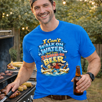 Load image into Gallery viewer, I can't walk on water Unisex T-Shirt